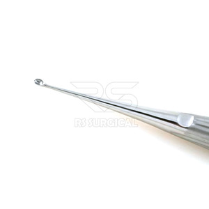 Curettes manuelles dentaires et orthodontiques en acier inoxydable | Instruments chirurgicaux à double extrémité pour la greffe osseuse - Product Image 4