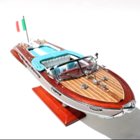 Modèle de bateau rapide en bois RIVA AQUARAMA, design personnalisé approuvé par le fabricant Gia Nhien, faible MOQ, bateaux artisanaux, style nautique européen
