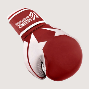 Guantes de MMA con Logotipo Personalizado, Cuero Sintético de Piel de Vaca, Profesionales para Boxeo, Sparring, Entrenamiento, Antideslizantes, Ajustables - Product Image 3