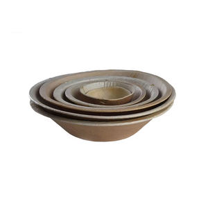 Bols à dîner profonds jetables les plus recherchés pour les événements spéciaux, compostables et adaptés à la cuisine pour les mariages et les fêtes en plein air - Product Image 1