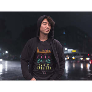 เสื้อยืดลายเกมส์ปลาหมึก ผ้าฝ้ายออร์แกนิค 100% พิมพ์ลายสกรีน คุณสมบัติพิเศษแบบอัดแน่น - Product Image 3