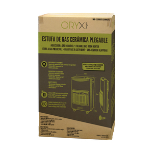 Stufa a Gas Infrarossi in Ceramica 4,5 kW Pieghevole. 3 Potenze, con Ruote, Accensione Piezoelettrica - Product Image 6