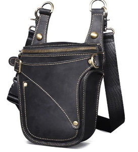 Riñonera de Moda para Hombre y Mujer, Bolso de Pierna de Cuero, Bolso de Motocicleta, Bolso de Cintura de Cuero, Bolso de Muslo de Cuero, Venta al por Mayor - Product Image 1
