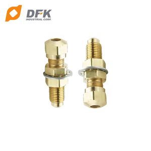 Raccord pneumatique en laiton de qualité personnalisée surface lisse point en laiton ligne de frein à air pièces coudées pièces pneumatiques personnalisables - Product Image 5