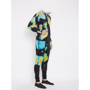 ชุดวอร์มลำลองผู้ชายผ้าฝ้ายแท้ 100% พิมพ์โลโก้ตามสั่ง สองชิ้น สำหรับฤดูหนาว - Product Image 3