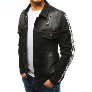 Flyingkick Enterprises, Nuevo Diseño de Ropa al por Mayor, Chaqueta Vaquera de Invierno Personalizada, Estilo Hip Hop, Color Rosa, para Hombre - Product Image 3