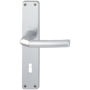 Aluminum F1 OB 72mm Long <b>Plate</b> Set for <b>Doors</b> & Windows Birmingham 1117/202SP Left/Right HOPPE - Product Image 1