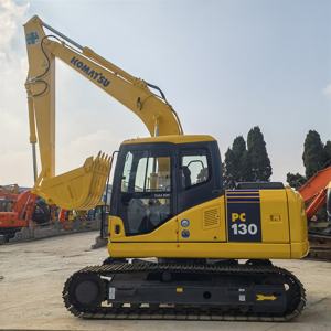 ใช้ PC120 PC130-7 รถขุดญี่ปุ่น Komatsu PC 130 รถขุดตีนตะขาบสําหรับขายอุปกรณ์ก่อสร้างดิน machi - Product Image 3