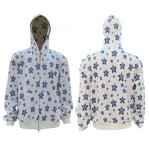 Vêtements de sport légers avec fermeture éclair personnalisée sweat à capuche en polaire technique avec poche sur la manche sweat à capuche zippé au prix de gros - Product Image 4