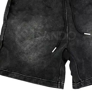 Pantalones Cortos Casuales para Hombre Hechos en Pakistán, Lavado Ácido, Cintura Media, 100% Algodón, Alta Calidad, Cómodos, con Contraste de Color - Product Image 5