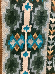 Couverture de selle occidentale en laine tissée à la main de haute qualité Coussinets de spectacles équestres durables d'Inde - Product Image 4