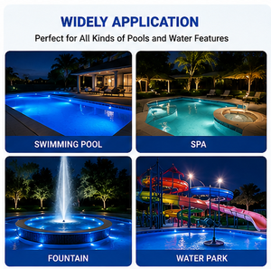 Luz LED para Piscina, Spa, Fuente, Parque Acuático, Iluminación para Elementos Acuáticos Exteriores - Product Image 1