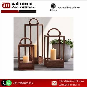 Wholesale <b>Lantern</b> And Lighting Accessories Wooden <b>Lantern</b> Light IN weight Extra Exclusive Best Quality <b>lantern</b> Hot <b>Sale</b> - Product Image 3