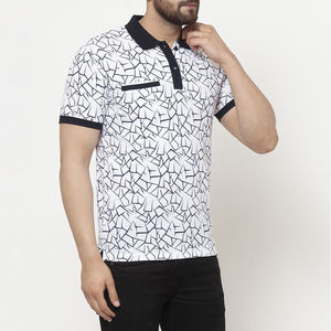Polo à sublimation rabattre sur mesure pour garçons 2025 nouveauté Polo à manches courtes coupe ajustée pour hommes chemise à sublimation - Product Image 4