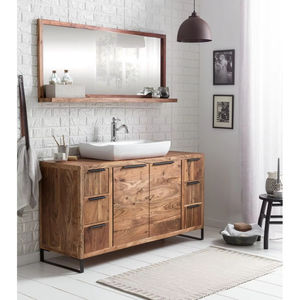 Lavabo Sydney 138cm, acacia claro - Product Image 1
