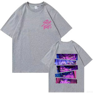 Camiseta Nueva de Kpop Demon Hunter Saja Boys 2025, Camiseta Informal con Cuello Redondo de Anime Harajuku, Camisetas Unisex Harajuku - Product Image 4