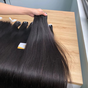 ราคาขายส่ง ผมเวียดนามแท้ 100% ไม่ผ่านการดัด  แบบตรงธรรมชาติ  ต่อผมทุกสี คุณภาพพรีเมียม ยี่ห้อมิน - Product Image 1