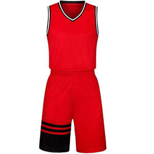 Maillot de basket-ball d'été teint en plaine à séchage rapide de qualité supérieure uniforme en gros ensemble d'uniformes de basket-ball de maillot d'impression personnalisée - Product Image 6