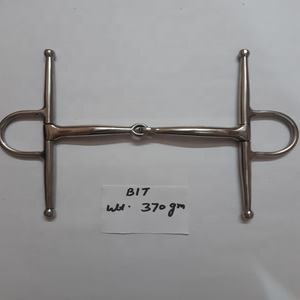 Fuerte Caballo Fabricante India Kanpur's Venta en línea Caballo ecuestre Bit Pessoa Incluyendo cuero Anillo suelto Snaffles Gags - Product Image 6