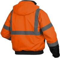 Veste en toile de polyester réfléchissante à haute visibilité avec poches contrastées, fabrication sur mesure, veste de travail unisexe de haute qualité Ronpex