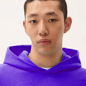 Sweat à capuche surdimensionné pour hommes pull en coton sweat-shirt Streetwear lourd coupe ample mode décontracté haut à capuche à manches longues - Product Image 3