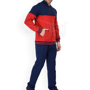 Survêtement d'hiver homme grande taille Logo personnalisé Coupe-vent en coton polyester respirant et solide dernier style - Product Image 3