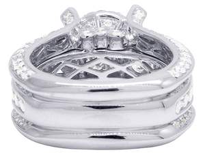 Bague de fiançailles en diamant rond Moissanite pour femme avec bijoux de mode en argent sterling S925 de style luxueux pour toutes les occasions - Product Image 6