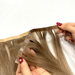 Extensiones de cabello con cinta recta 2025, cutícula alineada, cabello vietnamita 100%, Cinta Larga, Color degradado, precio al por mayor - Product Image 2