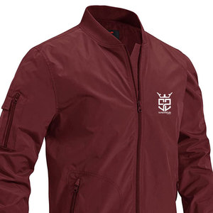 Chaqueta Bomber 2026 100% Poliéster para Hombre, Estilo Casual, Talla Grande, Ligera, en Venta - Product Image 3