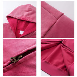 Sudaderas con Capucha Personalizadas Bordadas 100% Algodón para Hombre, Tejido Grueso, OEM ODM, Ropa Urbana, Sudadera con Capucha para Venta al por Mayor - Product Image 3