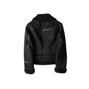 Vente chaude manteau d'hiver pour femmes veste en cuir Durable de haute qualité tissu épaissi Shipments-LWK-WLJ-10004 rapide - Product Image 2