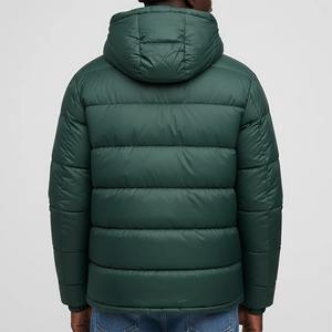 Chaqueta de Invierno para Hombre, Estilo Urbano, con Capucha, Cierre Completo, Logotipo Personalizado, Ropa Urbana, Fabricada en Fábrica al por Mayor - Product Image 3