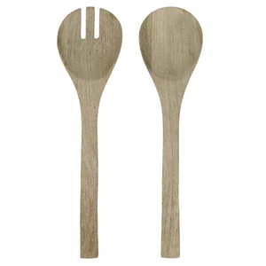 Ensemble de couverts en bambou réutilisables écologiques vaisselle en bois portable comprenant des fourchettes cuillères ustensiles de cuisine jetables servant - Product Image 5