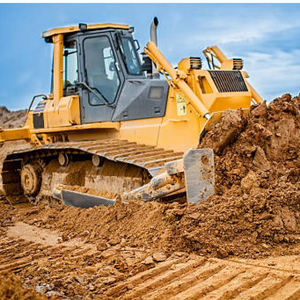 Motor Bulldozer sobre orugas de servicio pesado Durabilidad de alto rendimiento Sistema completamente hidráulico Capacidad de dormitación de 5,4 m para la construcción - Product Image 2