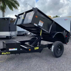 Petit tracteur agricole auto-videur économique monté sur remorque, moteur à engrenages neuf d'occasion pour la construction - Product Image 1