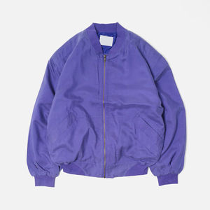 Elegante chaqueta bomber con logotipo personalizado tela para exteriores con decoración de bolsillo chaqueta de calle de gran tamaño para hombre con servicio OEM - Product Image 5