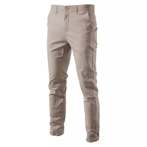 Pantalones chinos para hombre, pantalón 2022 algodón, fabricante directo de fábrica, alta calidad, precio al por mayor, exclusivo, 100% - Product Image 6