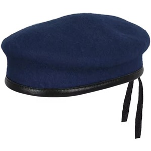 OEM <b>Beret</b> 100% Wool <b>Beret</b> Cap High Quality Patches Solid Color Officers Style Wool Men's <b>Beret</b> Hat Cap - Product Image 6