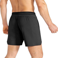 Short de gym classique à bas prix pour hommes short multi-poches à séchage rapide short de gymnastique en plein air pour hommes short en polyester pour l'entraînement