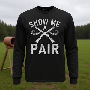 T-shirt à manches longues pour les tireurs sportifs et le tir sur le volant d'oiseaux, avec accessoires - Product Image 3