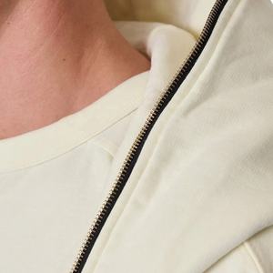 Sudadera con capucha y cremallera completa al por mayor, personalizable, de algodón French Terry de 400 g/m² de alto gramaje, estilo oversize y streetwear. - Product Image 2