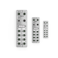 Venta Directa de Fábrica, Módulo Multiprotocolo de 8 Puertos IO-Link, 8 DI PNP, Módulo Maestro IO-Link, Salida Digital, Modbus EtherCAT, IP67, CE