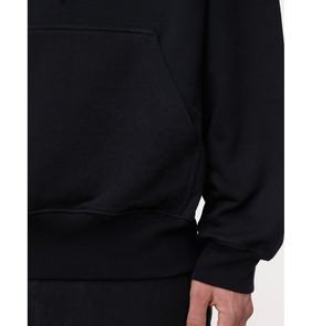 เสื้อมีฮู้ดแบบสวมศีรษะของผู้ชายเสื้อมีฮู้ดผ้าคอตตอน100% ไหล่ตกไซส์ใหญ่พิเศษทำจากผ้าฝ้ายฝรั่งเศส - Product Image 3