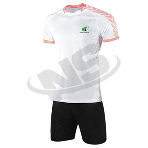 Uniforme de fútbol de alta calidad, camiseta de fútbol sublimada de poliéster 100%, camiseta de fútbol de equipo personalizada para venta en línea - Product Image 5