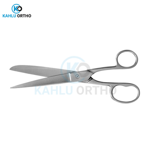 Tijeras de vendaje quirúrgico de forma recta de acero inoxidable de alta calidad superventas de KAHLU ORTHOPEDIC - Product Image 2