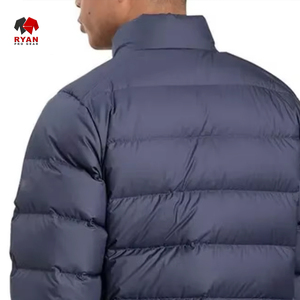 เสื้อแจ็คเก็ตพัฟเฟอร์ผู้ชายสำหรับฤดูหนาว คุณภาพพรีเมียม รับผลิตตามแบบ OEM ออกแบบเองได้ ผ้าระบายอากาศ น้ำหนักเบา สวมใส่สบาย - Product Image 5