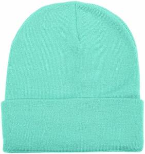 Gorro de invierno de lana Jacquard 100% con logotipo personalizado con impresión digital OEM ODM ropa de playa de punto Acrílico - Product Image 3