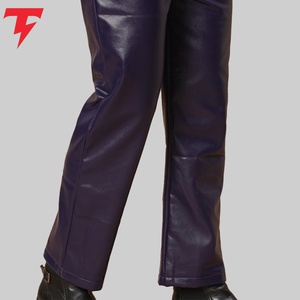 <b>Men</b> <b>Leather</b> <b>Pants</b> Soft <b>Leather</b> Slim Fit Casual Trousers Comfortable Durable Modern Stylish Everyday Wholesale Clothing - Product Image 4