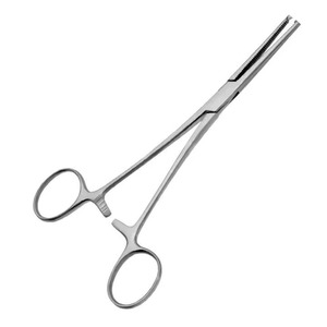 Pinzas Kocher de Acero Inoxidable Quirúrgico, Instrumento Hemostático con Bloqueo para Procedimientos Quirúrgicos Médicos y Uso Clínico - Product Image 1