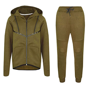 Survêtement pour homme, design tendance, automne, survêtements pour homme, costumes décontractés, élégants, survêtements de course personnalisés pour homme adulte - Product Image 4